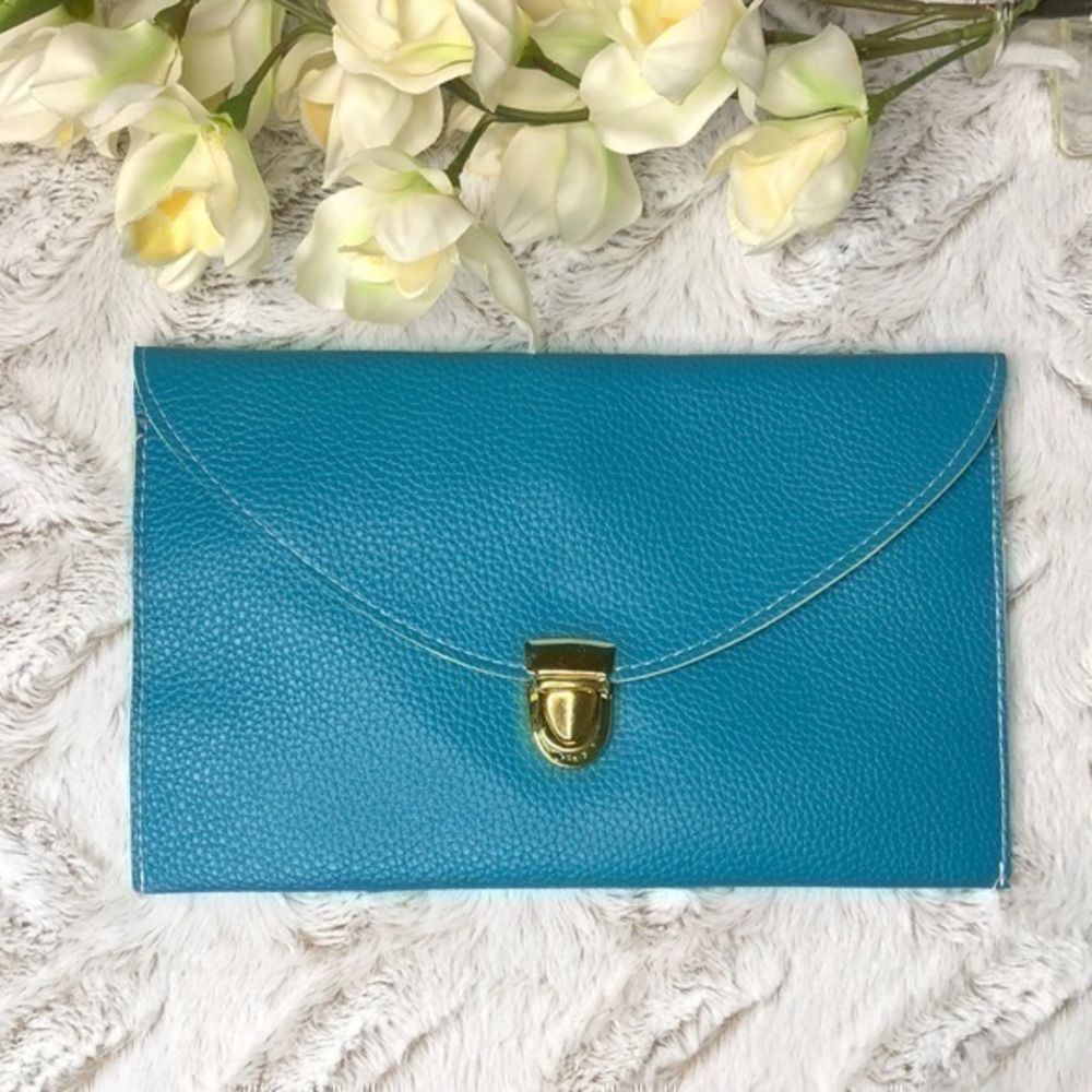 Blue Fashion Clutch (NWT)